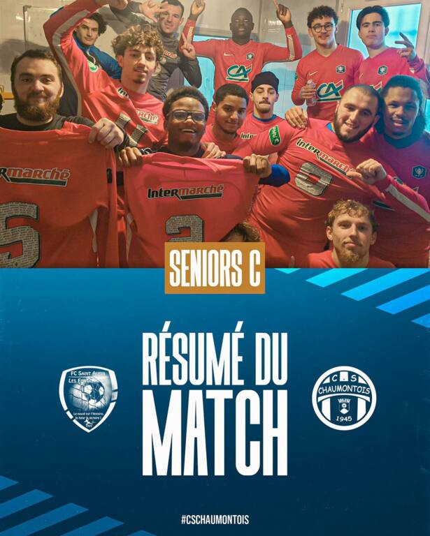 Seniors C - 1  /  4 ⚽️ Championnat D4 ✅