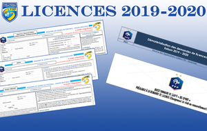 Saison 2019-2020 : Votre certificat médical et votre photo