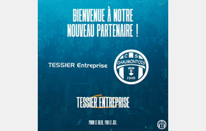 ✅ PARTENARIAT CS Chaumontois 🤝 Tessier Entreprise