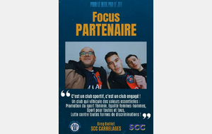 ✅️  FOCUS Partenaire         SCC Carrelages 🤝 CS Chaumontois 