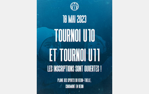 TOURNOI U10 et TOURNOI U11